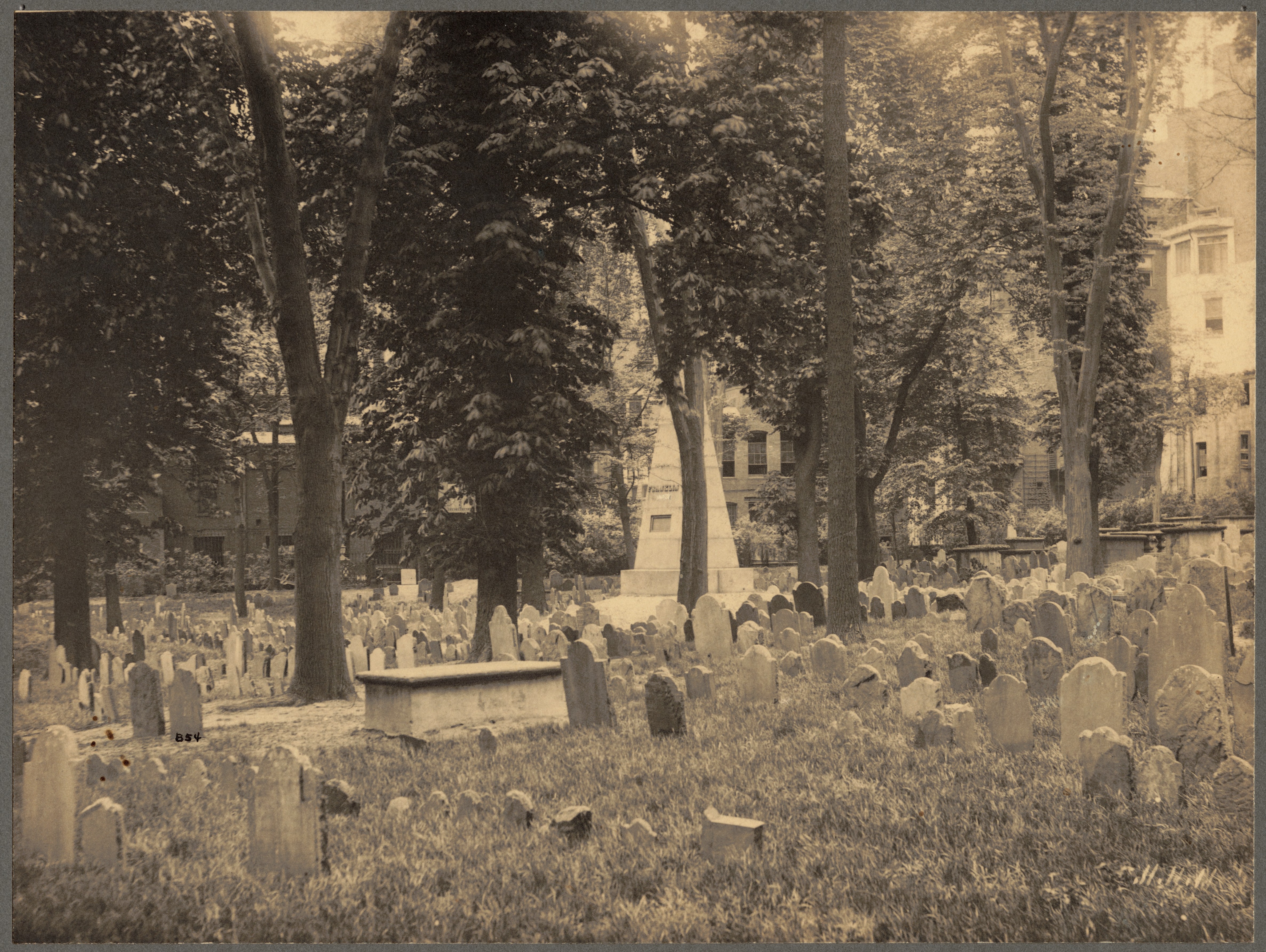 Granary Burying Ground 1898